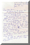 Letter dated 7 January 1962 from C L Bartz confirming death of Buck Weaver Page 1